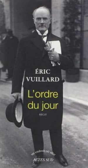 Éric Vuillard – L’ordre du jour