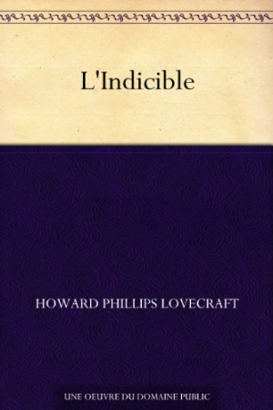 H.P. Lovecraft – L’Indicible